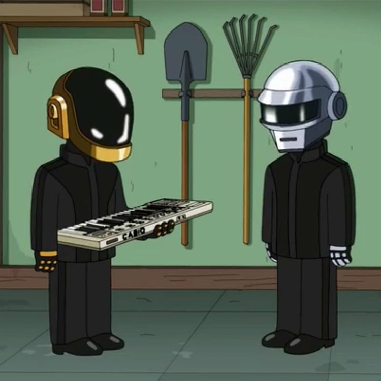 Dance duo Daft Punk appear in joke on new Family Guy episode