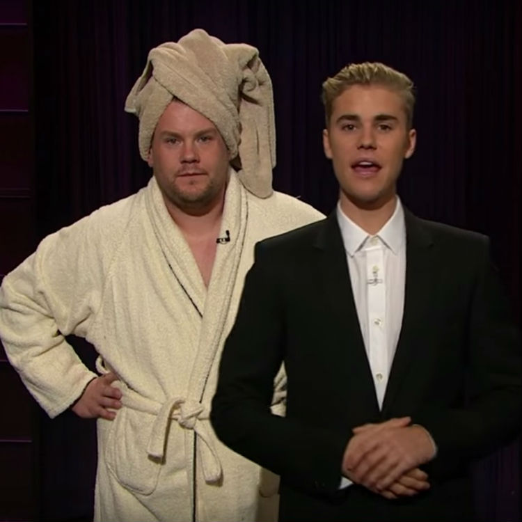 Viral video of Justin Bieber taking over James Corden Late Late Show