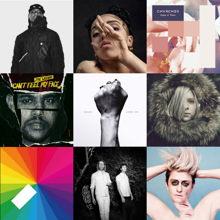 Best songs of the year, 2015, Chvrches, FKA Twigs, Bowie