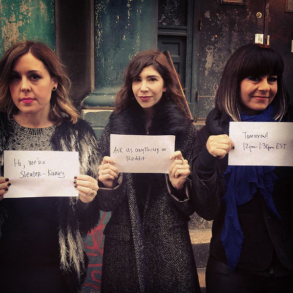 Sleater-Kinney reveal new song, 'Surface Envy' during Reddit AMA Q&A