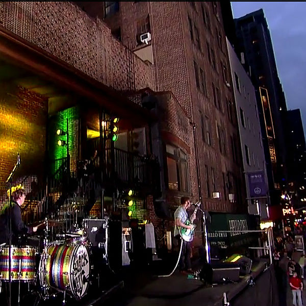 The Black Keys give explosive rooftop performance on Letterman