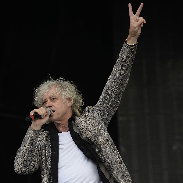 Bob Geldof, Ed Sheeran and One Direction arrive to record Band Aid 30