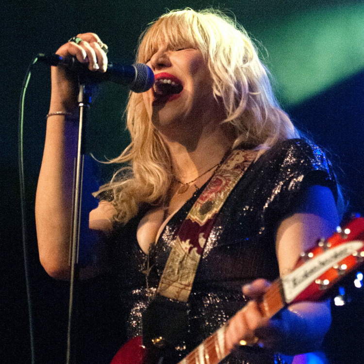 Courtney Love is reported to be excelling on stage in a pop opera