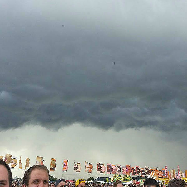 Storm causes stage closures and delays at Glastonbury