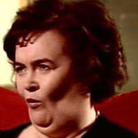 Susan Boyle Mimicks Sir Mick Jagger's Trout Pout 