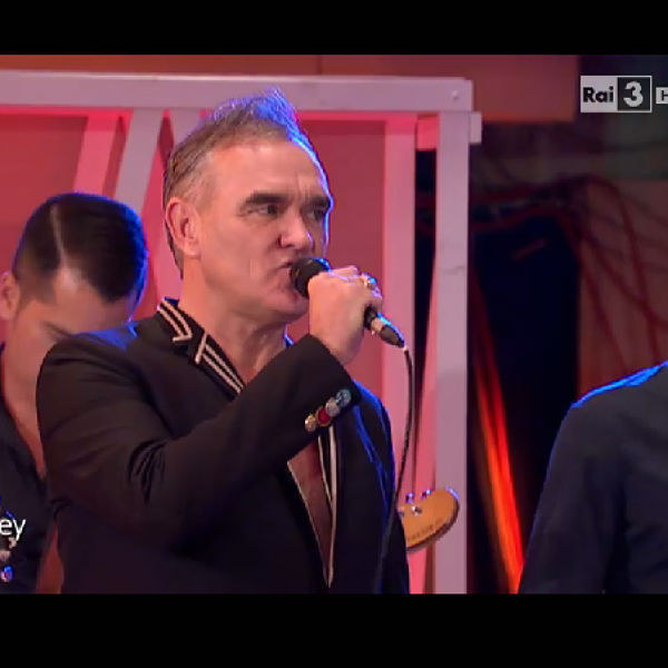 Watch: Morrissey makes first TV appearance of the year in Italy