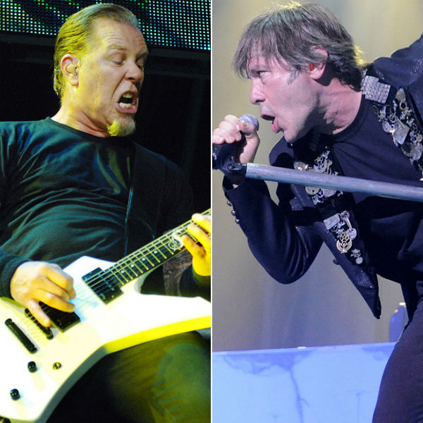 Metallica, Iron Maiden confirmed to headline Sonisphere 2014