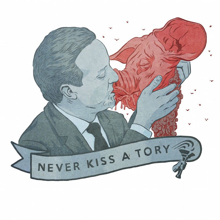 Los Campesinos launch anti Tory shirt