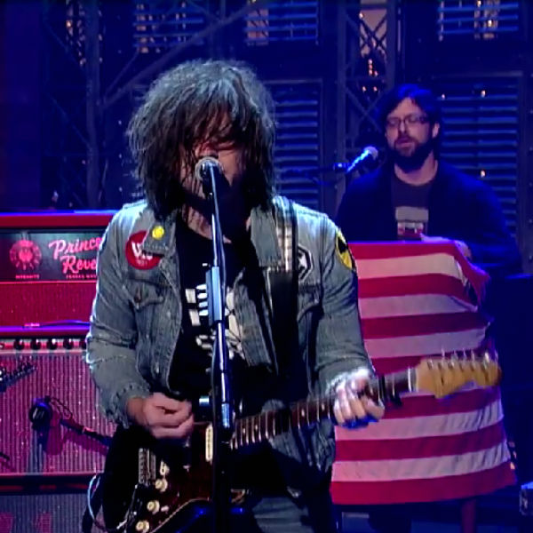 Watch: Ryan Adams play 'Gimme Something Good' on Letterman