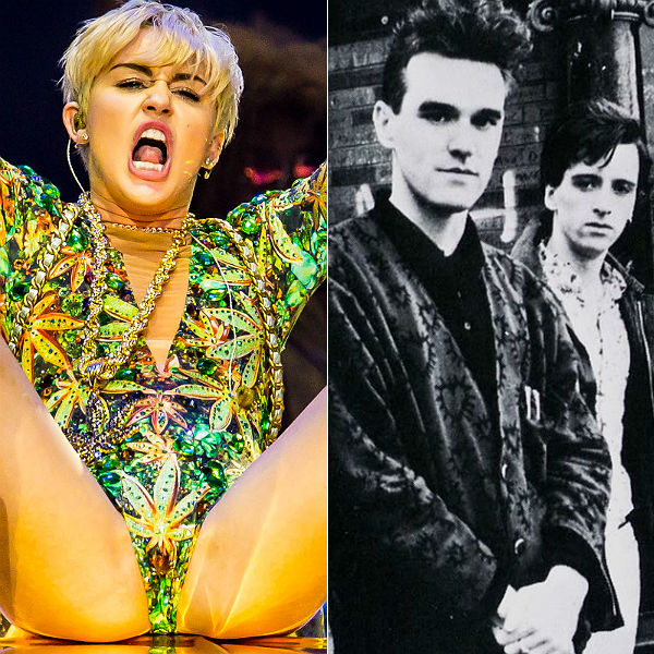 Miley Cyrus covers 'There Is A Light...' by The Smiths at Belfast gig