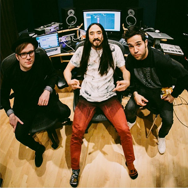 Listen: Fall Out Boy team up with Steve Aoki for 'Back To Earth'