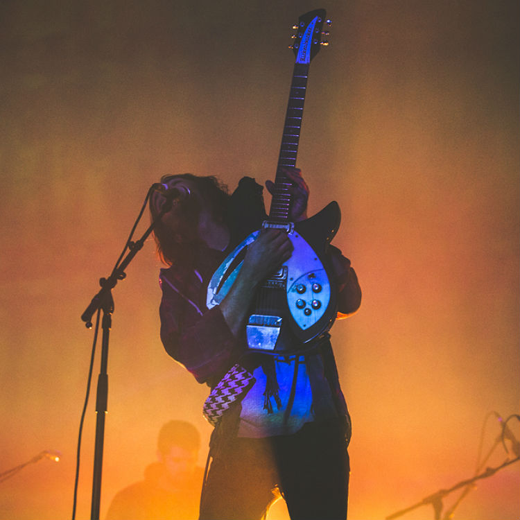 Beautiful photos of Tame Impala dazzling Alexandra Palace