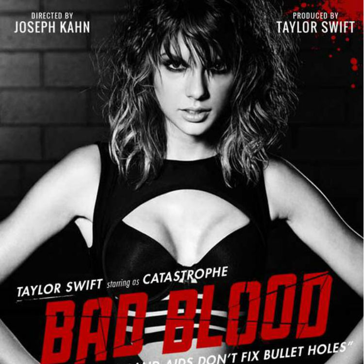 Taylor Swift failed stunt accident from Bad Blood video - watch