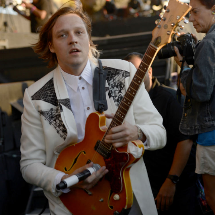Arcade Fire David Bowie tribute parade in New Orleans