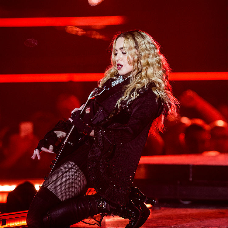 Madonna Las Vegas Rebel Heart live photos