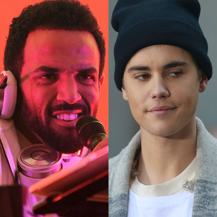 Craig David Justin Bieber cover of Love Yourself ahead of tour