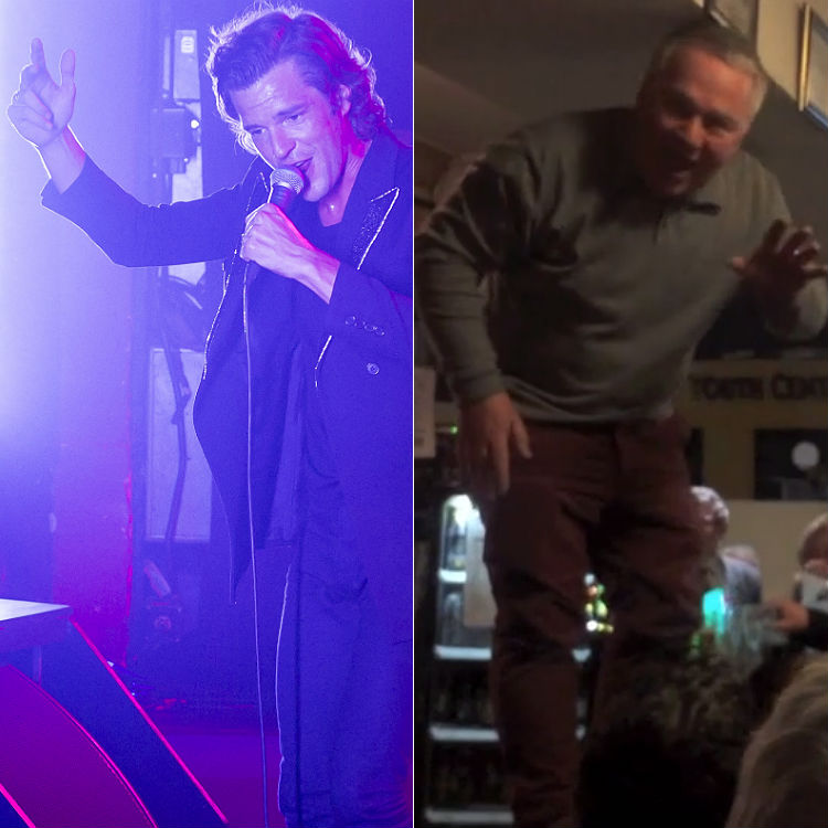 The Killers Mr Brightside drunk sing-along at Irish wake video - viral
