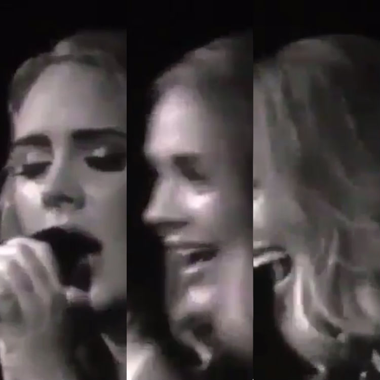 Adele forgets own lyrics on stage 2016 Twitter video, tour dates