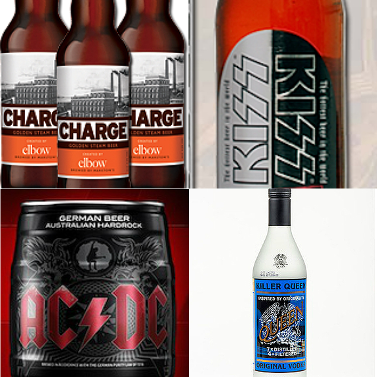 bands create their own alcohol booze beer vodka