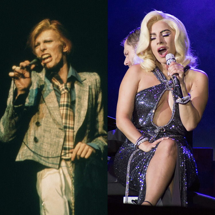 Lady Gaga perform a David Bowie tribute 2016 Grammy Awards posthumous