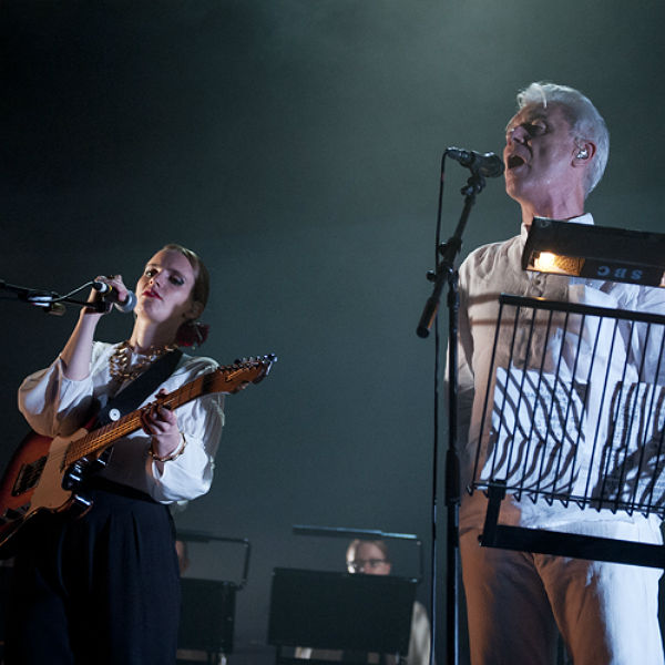 Anna Calvi and David Byrne stun Queen Elizabeth Hall, London