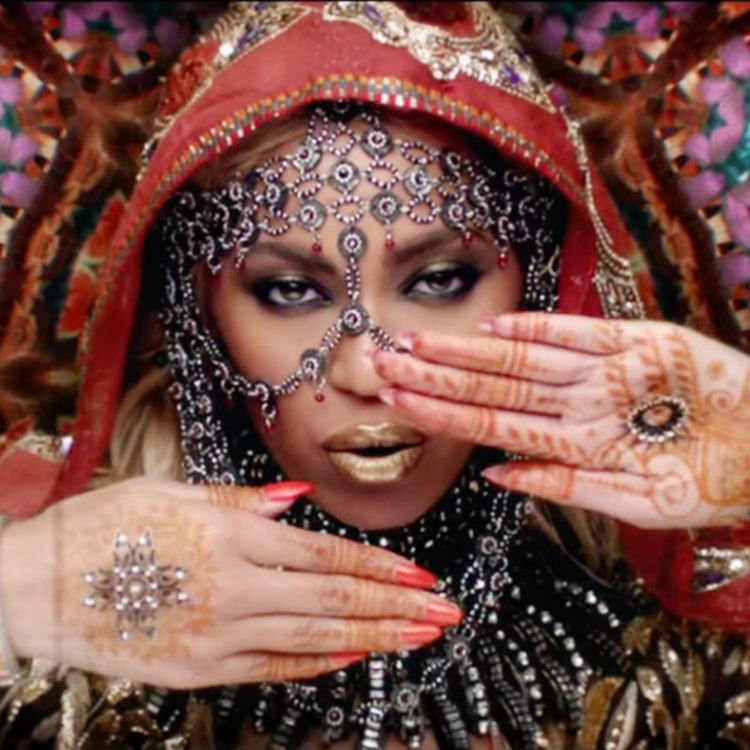 Coldplay Beyonce video Hymns Weekend, Hindu cultural appropriation