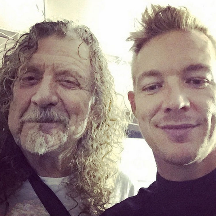 Diplo 'actively' looking to collaborate with Robert Plant