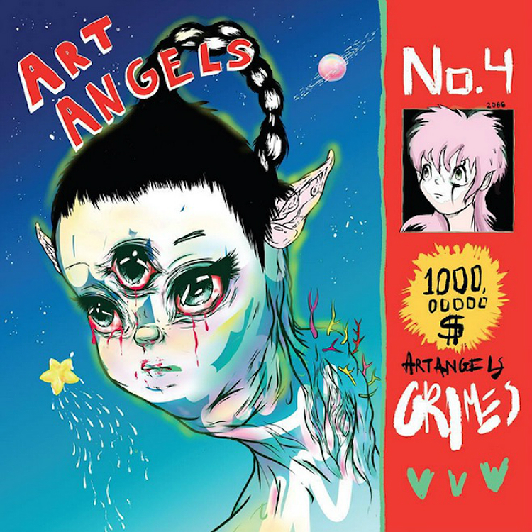 New Grimes song, twitter reacts, flesh without blood