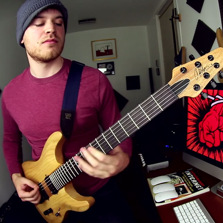 Metallica guitar cover video, every single song in four minutes