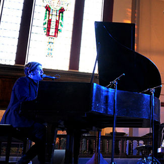 Photos: Ed Harcourt performs in St. Philip's Church, Salford