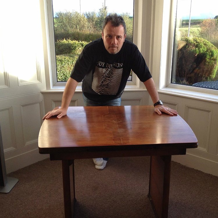 Ian Curtis kitchen table, Joy Division auction, Always The Way