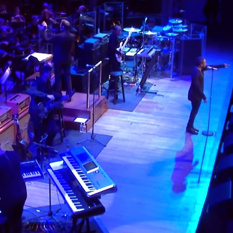 Kendrick Lamar performs with National Symphony Orchestra video