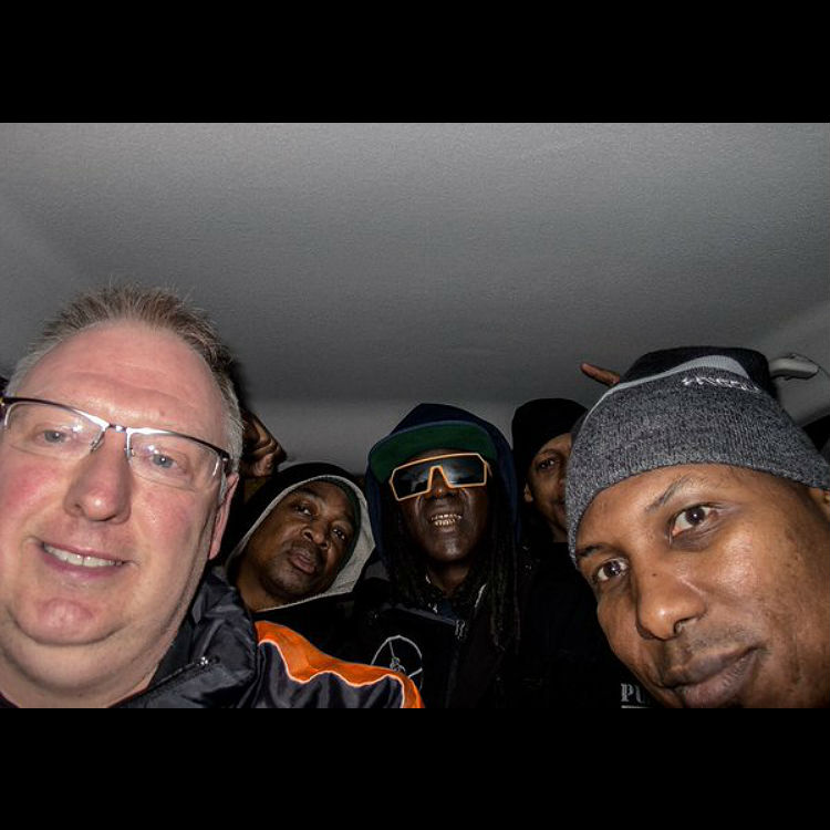 Public Enemy get lift to show with Sheffield fan on Prodigy tour
