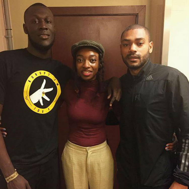 Little Simz debut album launch gig, joined by Stormzy and Kano