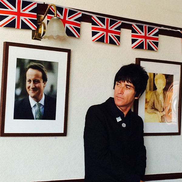 Johnny Marr: 'Society is far too self-obsessed'