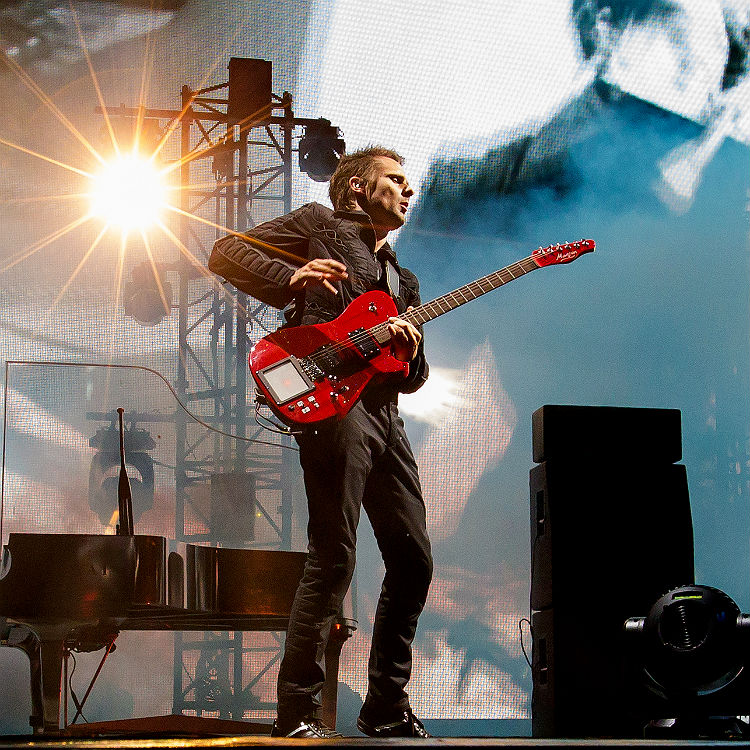 Muse live gig photos headlining Bravalla Festival, Sweden