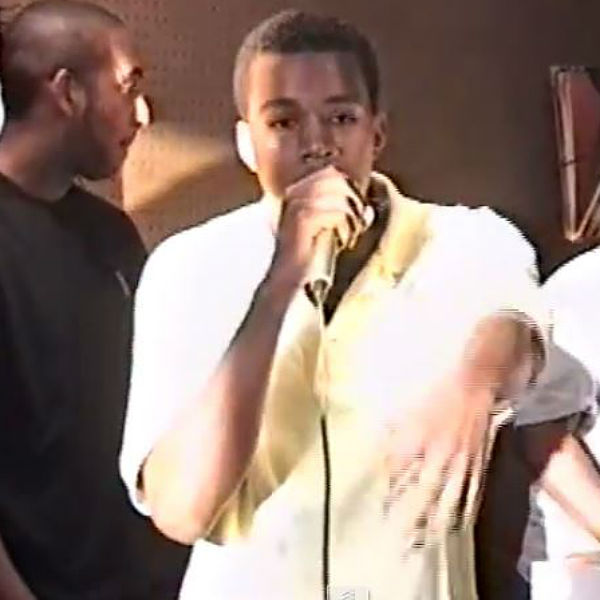 Mini Yeezy: watch teenage Kanye West rapping back in 1996