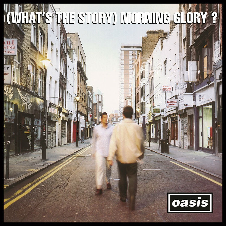 Oasis What's The Story Morning Glory anniversary Gallagher quotes Blur