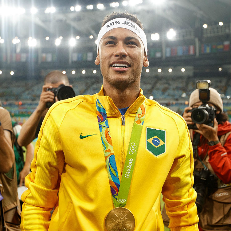 Neymar Barcelona Brazil forward Gold winning Olympian to release music