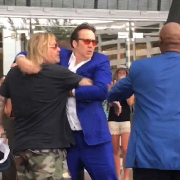 Nicolas Cage fights Motley Crue's Vince Neil for attacking woman video