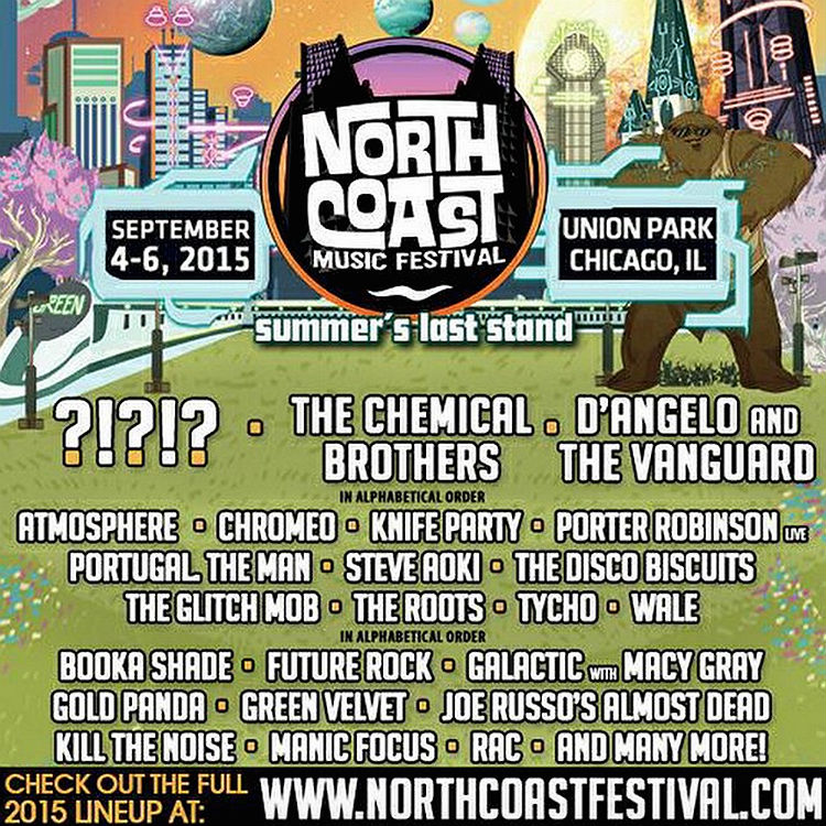 Chicago's North Coast Music Festival lineup announced