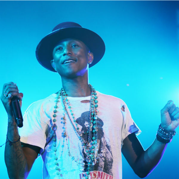 16 awesome photos of Pharrell at Manchester's Phones 4u Arena