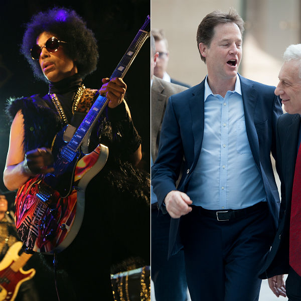 New study shows that Prince and Nick Clegg are related