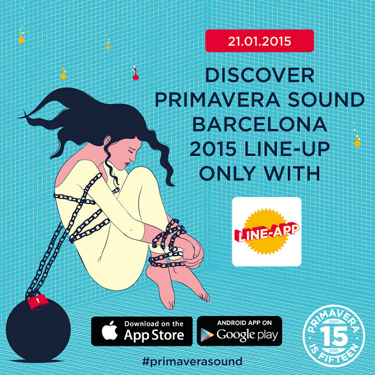 Primavera 2015 line up app line-app revealed 