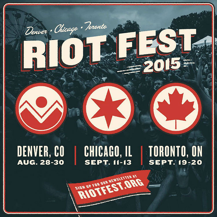 Riot Fest 2015 lineups announced
