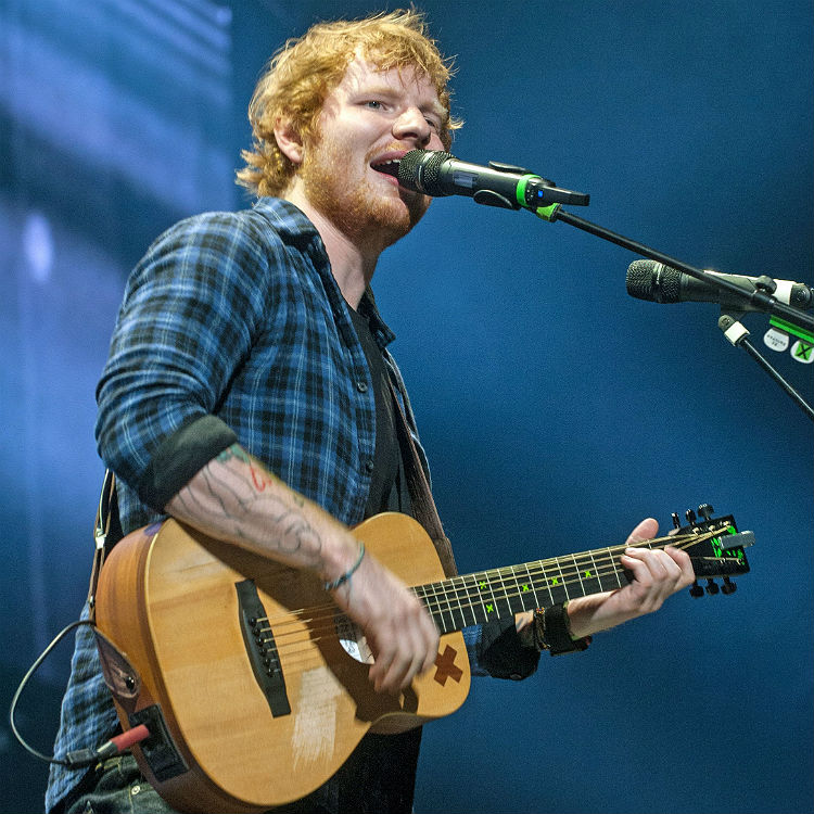 Ed Sheeran burst eadrum, photograph, tickets, new songs, lyrics