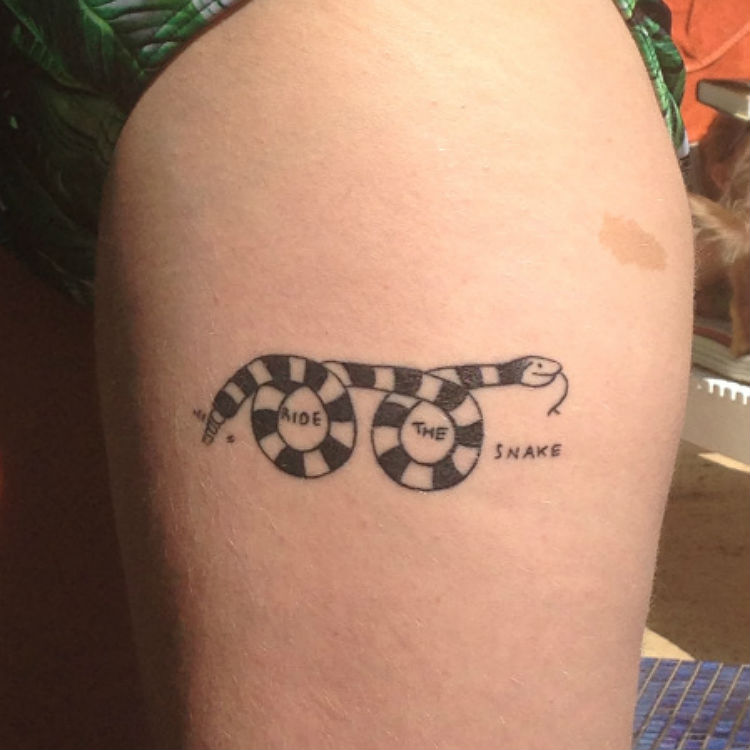 Fans with Parquet Courts tats offered free gigs for life