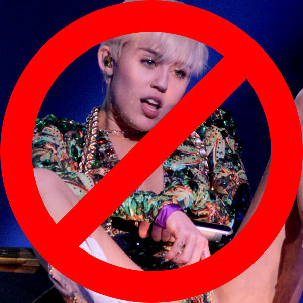 Photos: right then. This is what Miley Cyrus' Bangerz tour looks like
