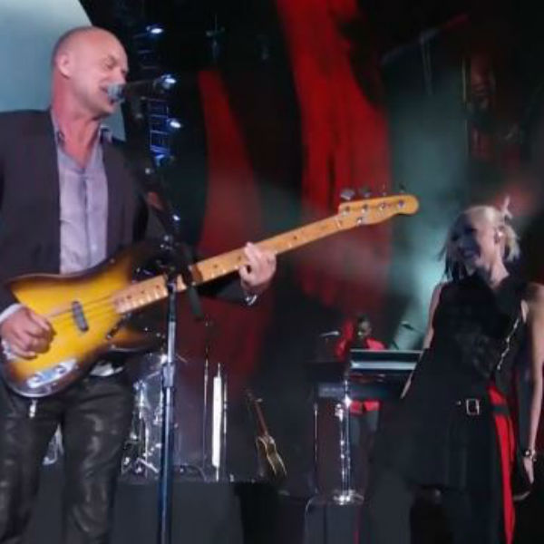 Watch: Sting and No Doubt perform 'Message In A Bottle'