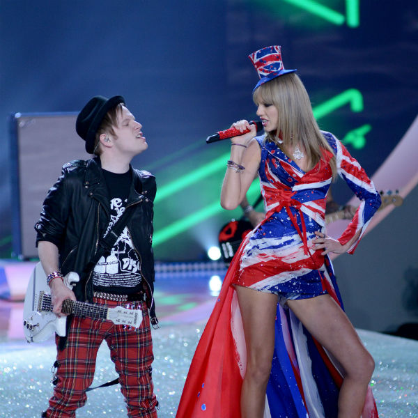 Fall Out Boy perform with Taylor Swift on Victoria's Secret Catwalk